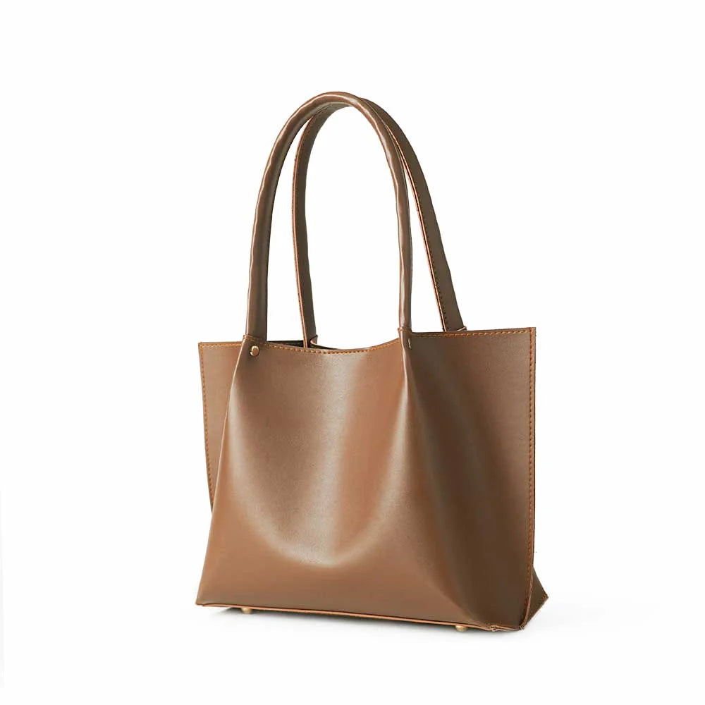 Umbrella Tote Bag – Premium Brown