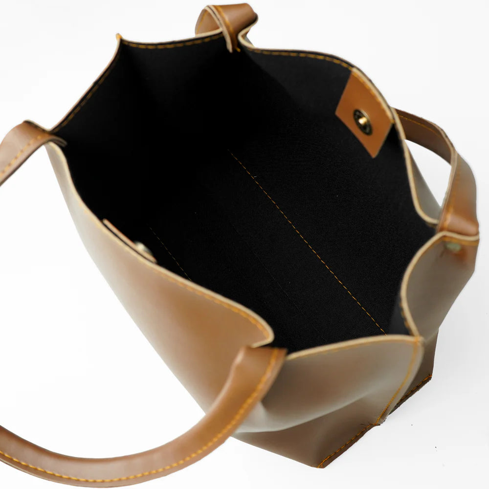 Umbrella Tote Bag – Premium Brown