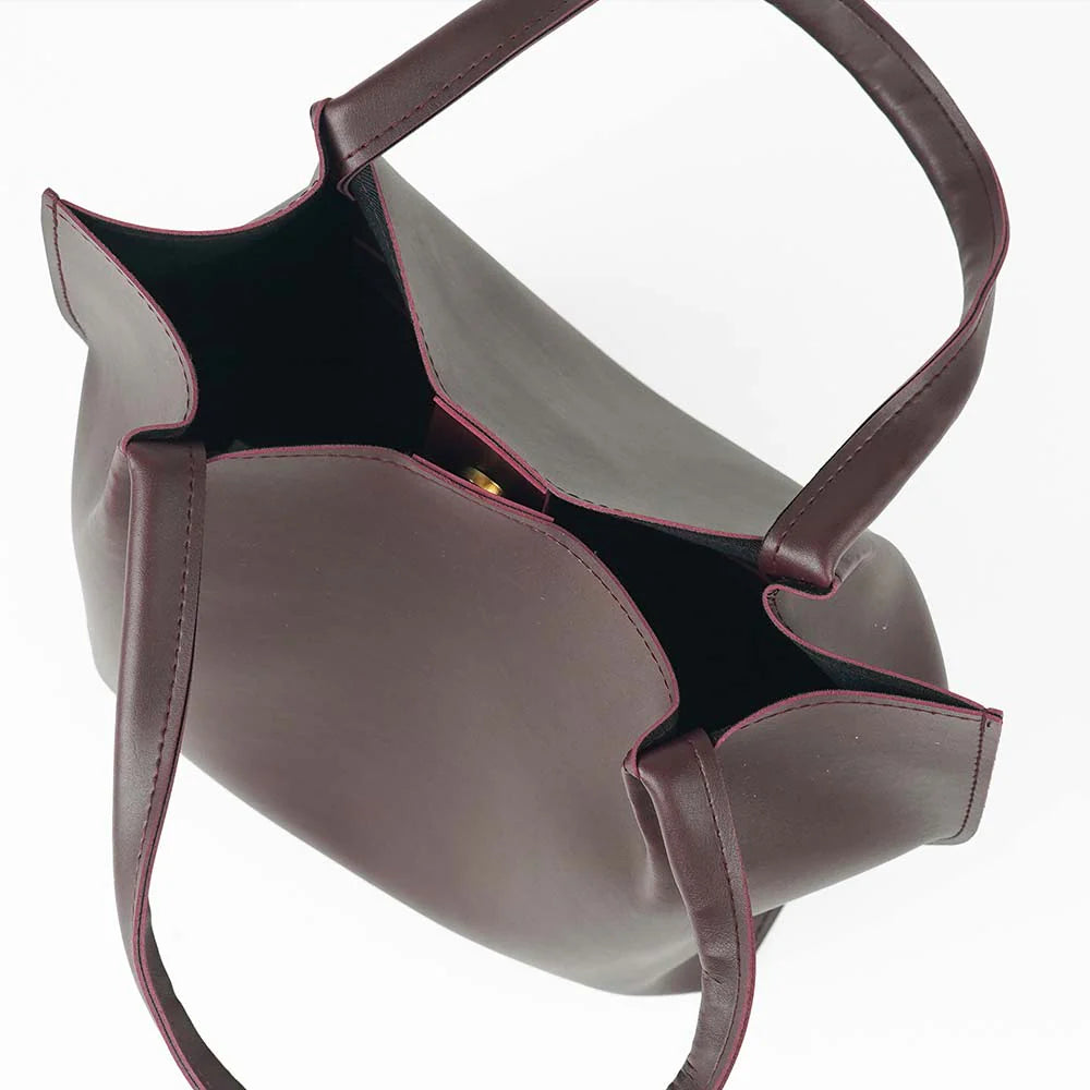 Umbrella Tote Bag – Premium Maroon